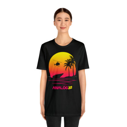 Analog '82 Sunset & Memories Unisex Jersey Short Sleeve Tee - Image 3