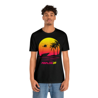 Analog '82 Sunset & Memories Unisex Jersey Short Sleeve Tee - Image 4