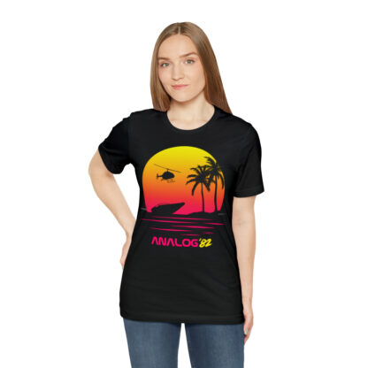 Analog '82 Sunset & Memories Unisex Jersey Short Sleeve Tee - Image 5